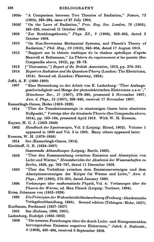 黑体理论与量子不连续性,1894-1912 托马斯·S·库恩 (英文电子书)