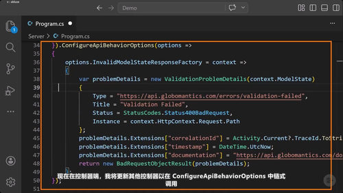 ASP.NET Core 10 Web API 验证、过滤器与错误处理实战 (英文课程中文字幕)