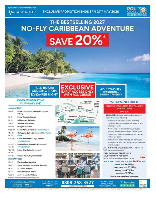 泰晤士报周日旅行版 2026年5月24日刊 (英文期刊)