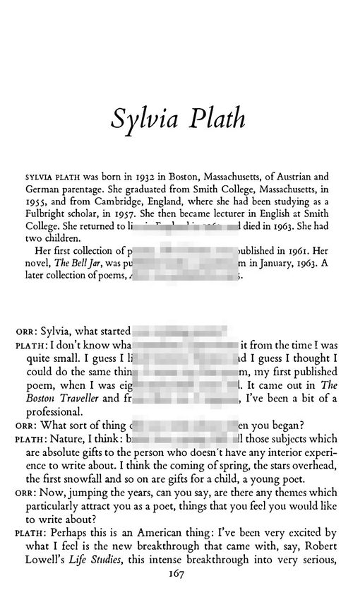 西尔维娅·普拉斯：1962年彼得·奥尔访谈 西尔维娅·普拉斯 (英文电子书)