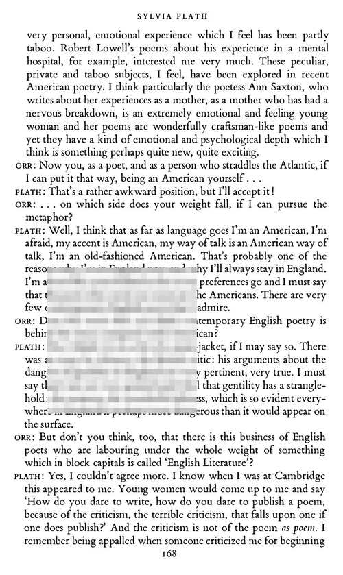 西尔维娅·普拉斯：1962年彼得·奥尔访谈 西尔维娅·普拉斯 (英文电子书)