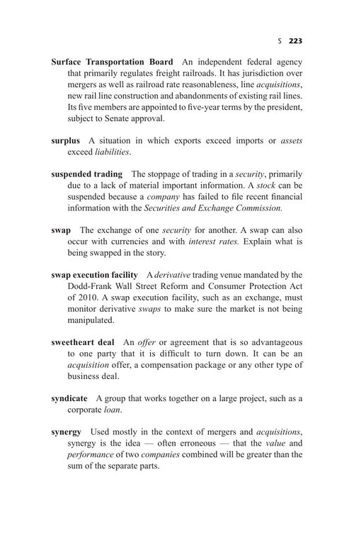 商业新闻关键词汇 克里斯·罗什 和 比尔·克劳德 (中英对照电子书)