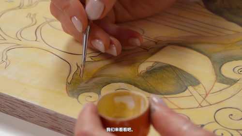 圣像画风景绘制：山脉篇 (英文课程中文字幕)