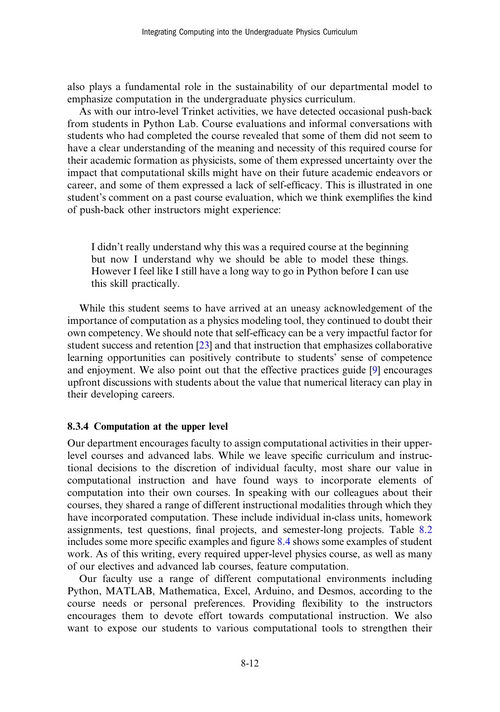将计算融入本科物理课程 (英文电子书)