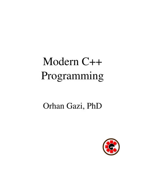 现代C++编程 奥汉·加齐 (英文电子书)