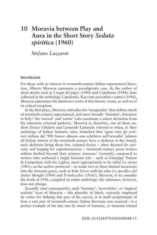 现代意大利文学与文化中的现代唯灵论（1765–1969） 詹纳罗·安布罗西诺等 (英文电子书)