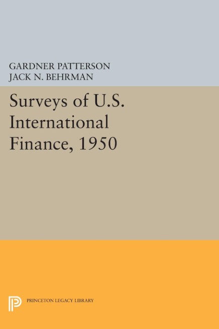 美国国际金融调查报告 1950 加德纳·帕特森 (英文电子书)