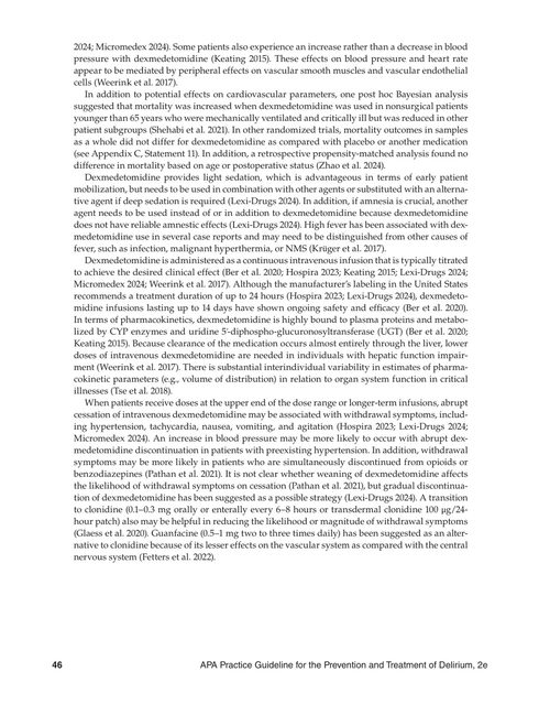美国精神病学会谵妄预防与治疗实践指南（第2版） 美国精神病学会 (英文电子书)