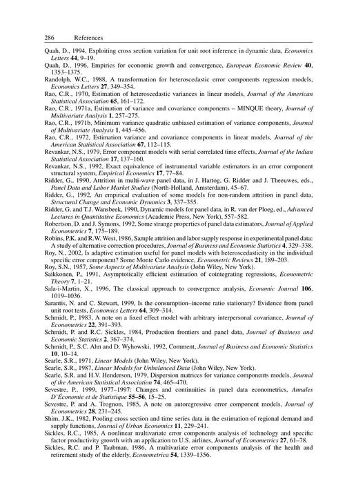 面板数据计量经济学分析 巴迪·H·巴尔塔季 (英文电子书)
