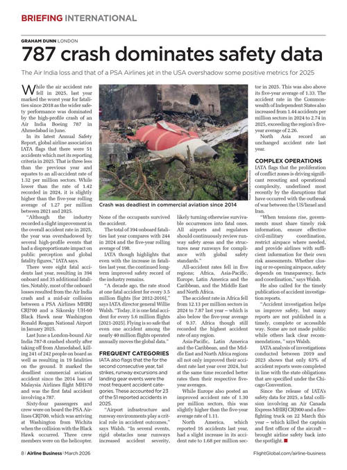 航空商业杂志 2026年1-3月刊 (英文期刊)