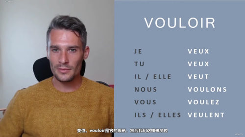 零基础法语入门:几周开口说 (英文课程中文字幕)