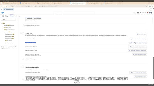精通Salesforce与Slack集成 (英文课程中文字幕)