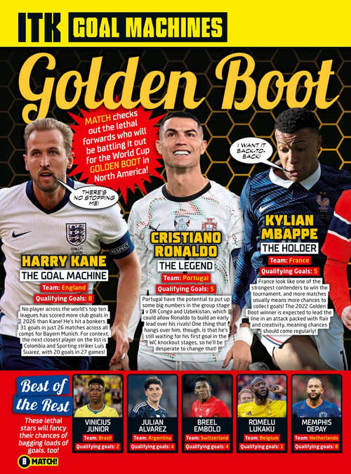 比赛足球杂志 2026年6月9日刊 (英文期刊)