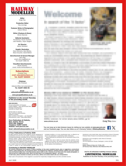 铁路模型月刊 2026年7月刊 (英文期刊)