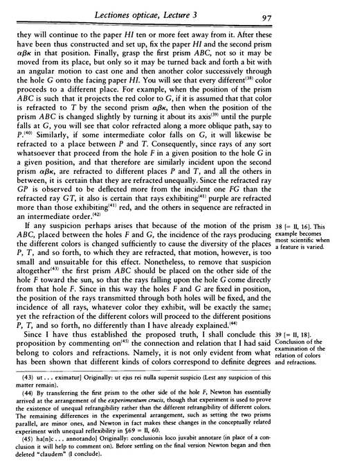 牛顿光学文集 第一卷：光学讲义 1670-1672 艾萨克·牛顿 (英文电子书)