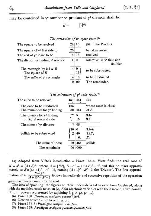 牛顿数学文集 第一卷 1664—1666年 D.T. 怀特塞德 编 (英文电子书)