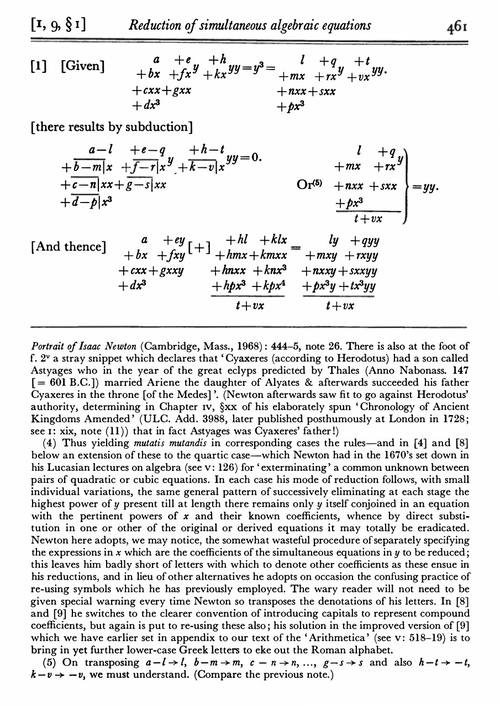 牛顿数学文集第八卷 1697-1722年 D.T.怀特塞德编 (英文电子书)