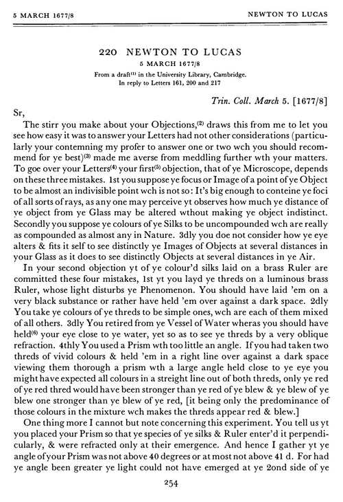 牛顿通信集 第二卷 1676-1687 H.W.特恩布尔 编 (英文电子书)