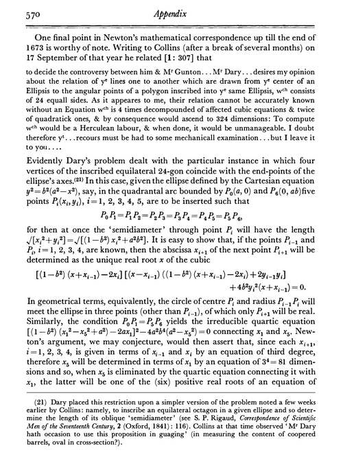 艾萨克·牛顿数学文集 第三卷 牛顿 (英文电子书)