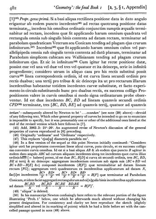 艾萨克·牛顿数学文集 第七卷 1691-1695 (英文电子书)