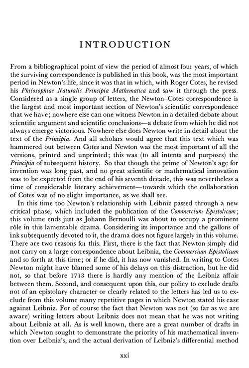 艾萨克·牛顿通信集 第五卷 1709-1713 (英文电子书)