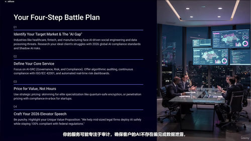 AI与网络安全自由职业指南：如何获得客户、建立机构、实现增长 (英文课程中文字幕)
