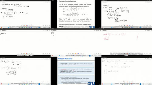 工程师随机变量与随机过程 (英文课程中文字幕)