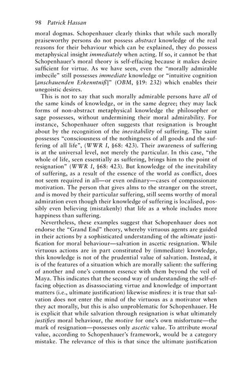 叔本华的道德哲学 帕特里克·哈桑 (英文电子书)