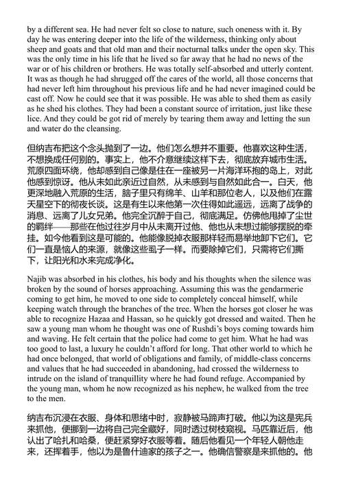 时间的裂隙:与奥斯曼叔叔的旅行 拉贾·谢哈德 (中英对照电子书)