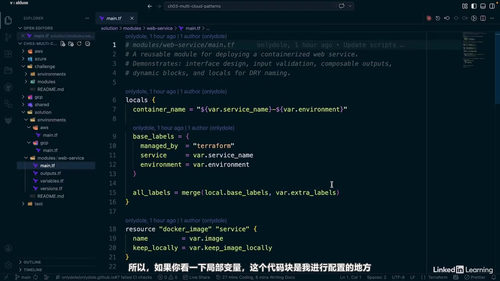 Terraform 必备训练：编写、组织和规模化基础设施代码 (英文课程中文字幕)