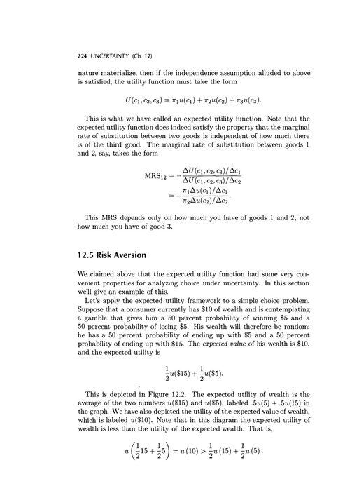 微观经济学:现代视角 作者 (英文电子书)