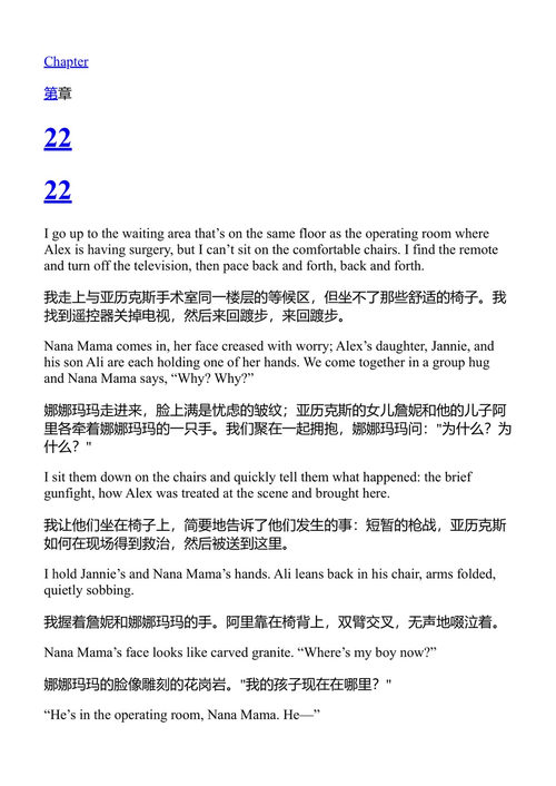 交叉倒计时 詹姆斯·帕特森 (中英对照电子书)