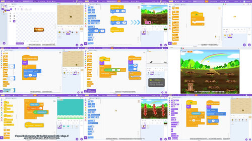 完整Scratch游戏制作课程 - 动手制作5个经典游戏项目 (英文课程中文字幕)