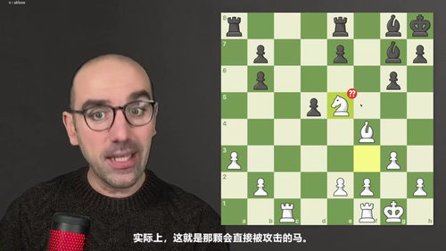 [中文配音]国际象棋防失误技巧课程