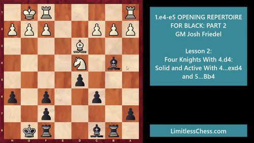 国际象棋开放性开局：黑方应对策略全解 (英文课程中文字幕)