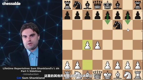 [中文配音]山姆・尚克兰德 1.d4 开局教程（第一部分）—— 国际大师山姆・尚克兰德