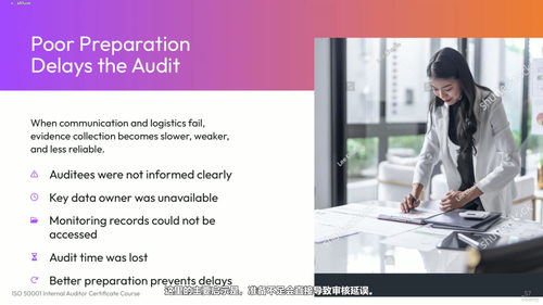 ISO 50001能源管理体系内审员证书课程 (英文课程中文字幕)