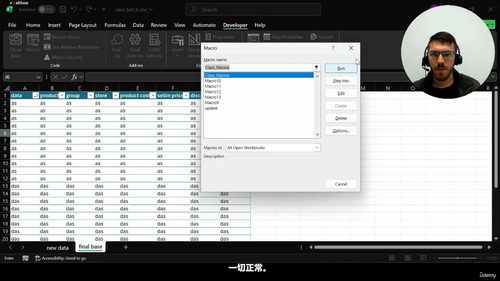 Microsoft Excel从入门到进阶:零基础直达实战高手 (英文课程中文字幕)