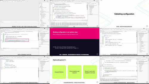 ASP.NET Core配置与选项管理实战 (英文课程中文字幕)