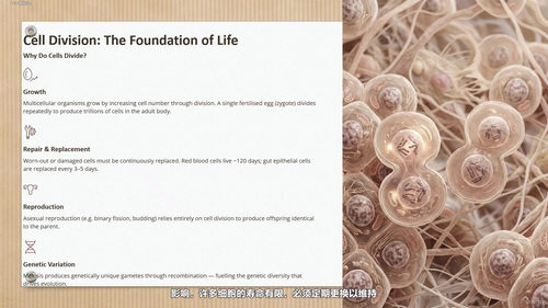 细胞生物学：探索生命的基本单位 (英文课程中文字幕)