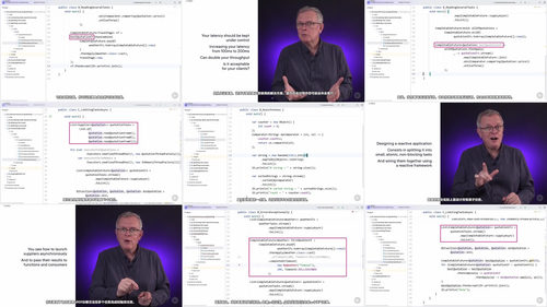 Java异步编程:让应用吞吐量飙升的秘密 (英文课程中文字幕)
