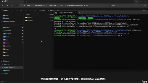 OpenFOAM计算流体动力学入门到进阶 (英文课程中文字幕)