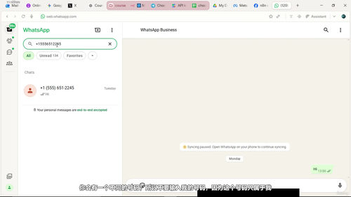零基础搭建WhatsApp智能聊天机器人 (英文课程中文字幕)