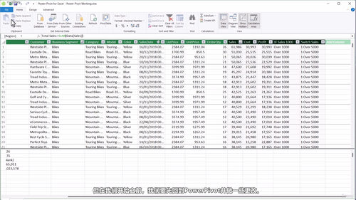 Excel Power Pivot数据建模与分析实战 (英文课程中文字幕)