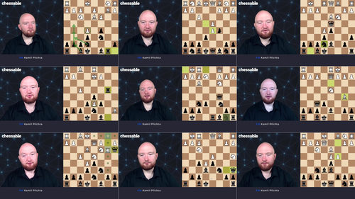 普利赫塔法国防御终身棋谱 (英文课程中文字幕)