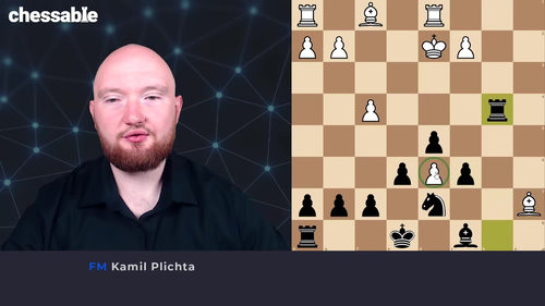 普利赫塔法国防御终身棋谱 (英文课程中文字幕)