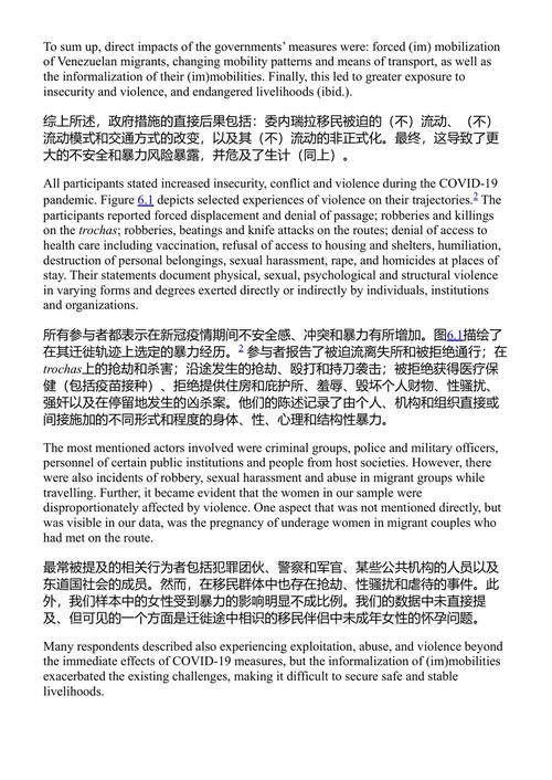 冲突时期的跨地生活 理解暴力与战争条件下人群的不流动与断联结 本杰明·埃茨奥尔德 玛丽·戈丹 (中英对照电子书)