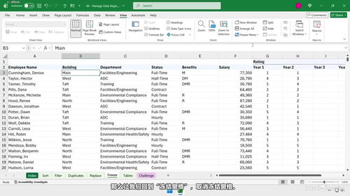 Excel从入门到实战：Microsoft 365完全指南 (英文课程中文字幕)