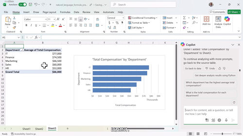使用Microsoft Copilot进行数据分析与数据可视化 (英文课程中文字幕)