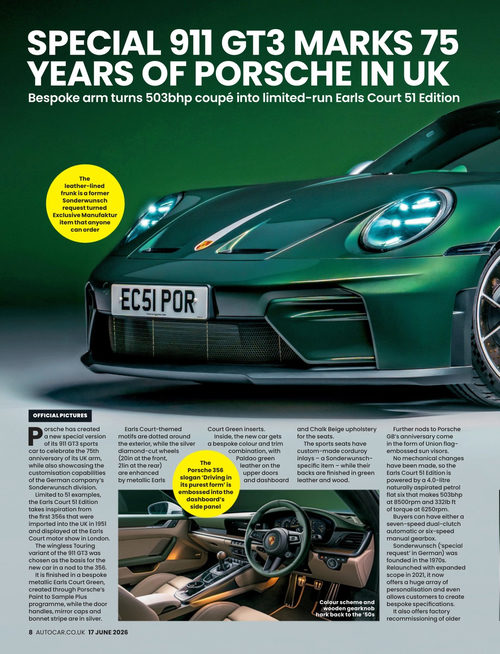 Autocar汽车杂志 2026年6月17日刊 (英文期刊)